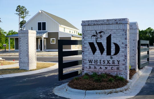Whiskey Branch - Entrance Sign