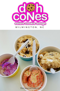 Doh Cones Edible Cookie Dough in Wilmington NC