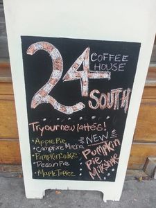 24 South Coffee House Latte Examples
