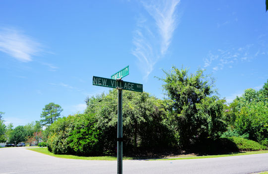 Corner of O'Neal Place and New Village Way