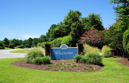 Northchase - Winchester Entrance Sign