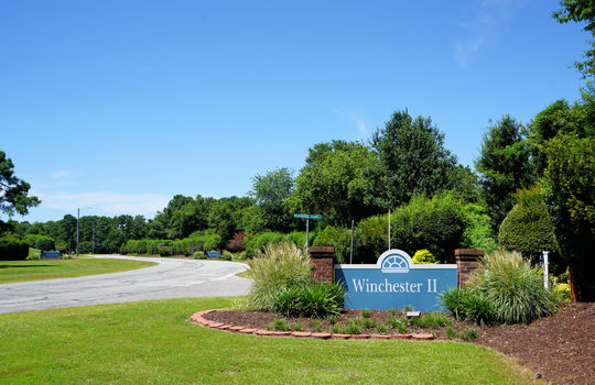 Northchase - Winchester II Entrance Sign
