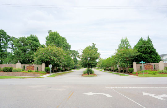 Entrance of Rivers Edge
