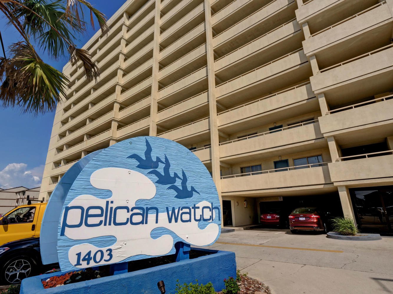 Pelican Watch - Entrance Sign