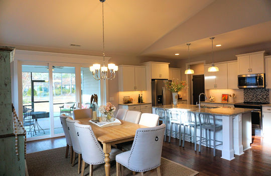 Dining Room and Kitchen