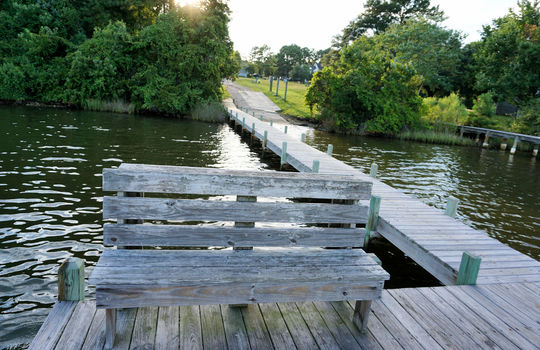 Community Dock and Boat Ramp