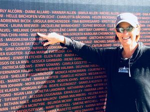 Melanie Cameron Points to Her Name at Ironman World Championship in South Africa