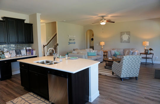 Kitchen to Living Room