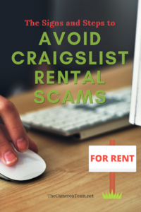 Avoid Craigslist Rental Scams