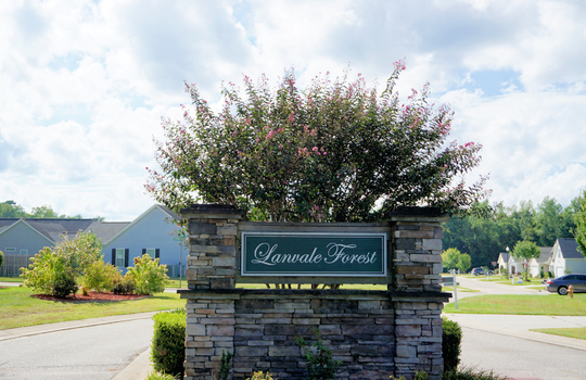 Lanvale Forest - Entrance Sign