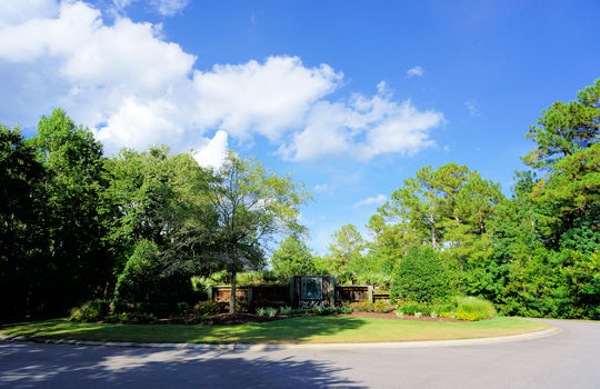 The Bluffs on the Cape Fear - Entrance Sign