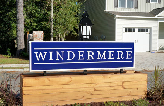 Windermere - Entrance Sign