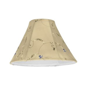 Aspen Creative Corporation - 10 inch Silk Bell Lamp Shade