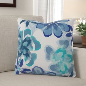 Winston Porter - Markley Floral Print Throw Pillow