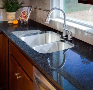 Amanzi Granite - Dark Granite Kitchen Countertop