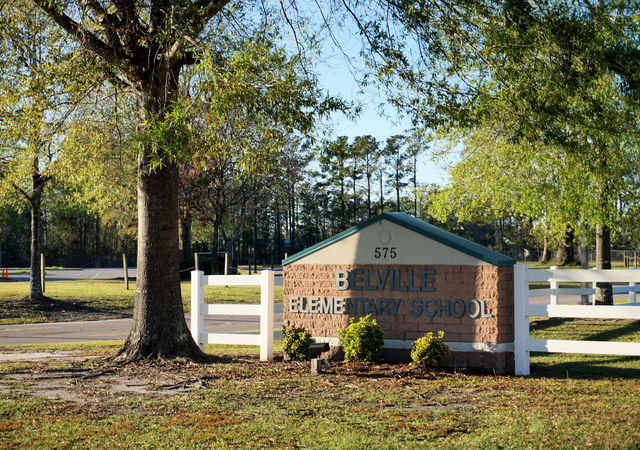 Belville Elementary Sign