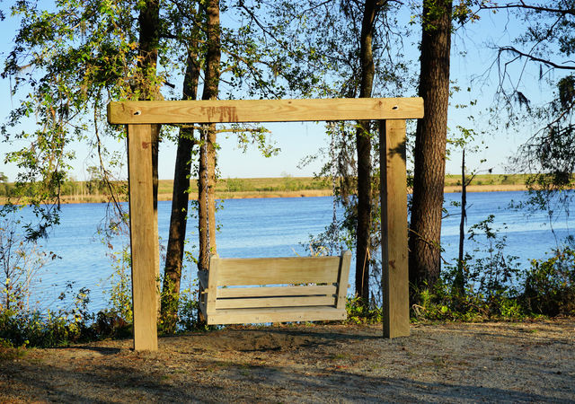 Joseph A Breault Fishing Pier Swing