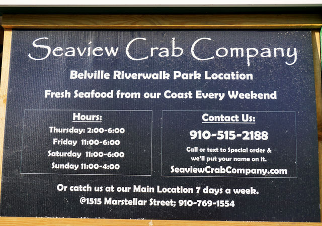 Seaview Crab Company Hours of Operation