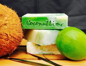 Carolina Shores Natural Soap - Coconut LInme Verbena Bar Soap