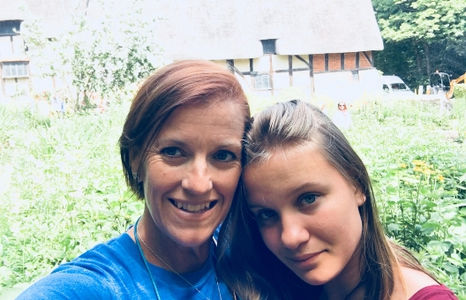 Melanie Cameron and Her Daughter