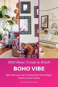 2019 Home Trends to Watch - Boho Vibe
