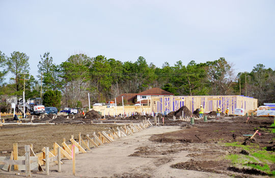 Townhomes Under Construction