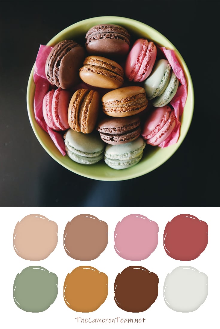 Colorful Macaron - Tableau Cuisine