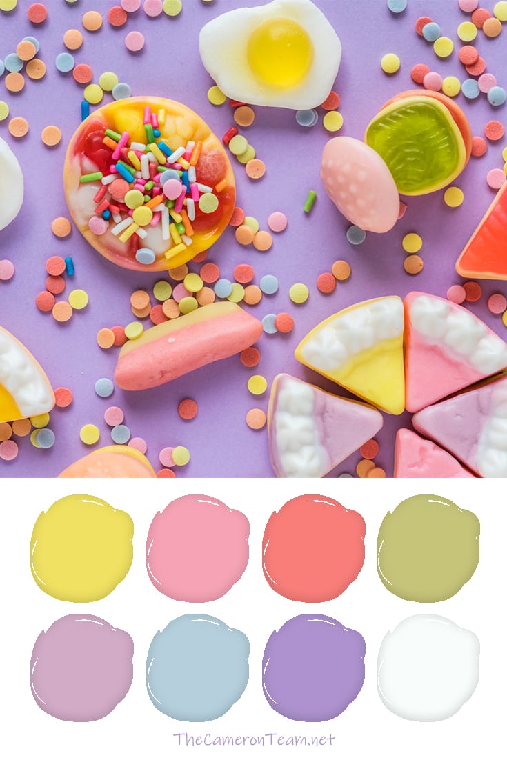 Pastel Candy Color Palette