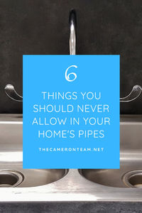 6 Things You Should Never Allow In Your Home's Pipes