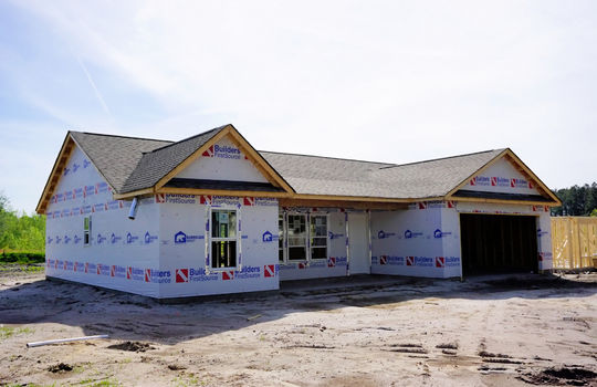 Example Home Under Construction