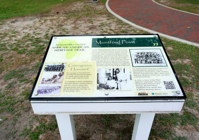 African American Heritage Trail Montford Point