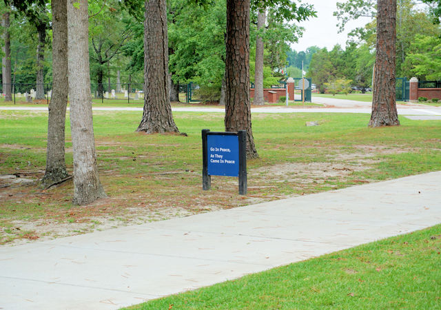 Jacksonville NC - Go In Peace, As The Came In Peace