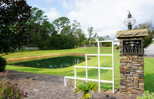 The Villas at Coral Ridge - Entrance Sign