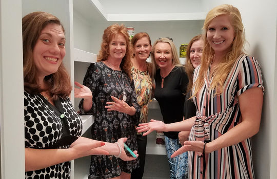 The Cameron Team in the Pantry - Catherine's Cove