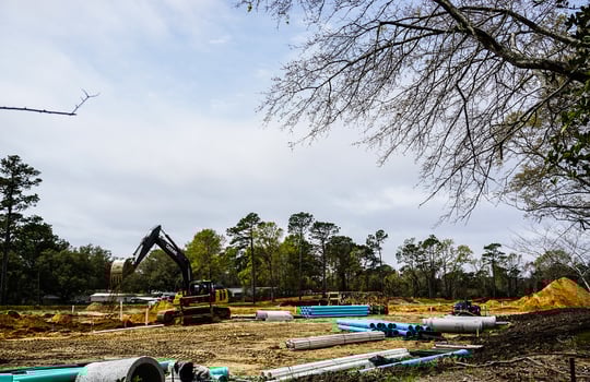 Cypress Village - Infrastructure Under Construction