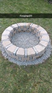 Daniel Marie - Finished Fire Pit