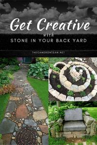 Get Creative With Stone in Your Back Yard