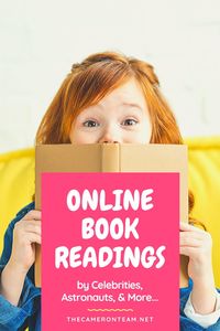 Online Book Readings by Celebrities, Astronauts, Authors, and More