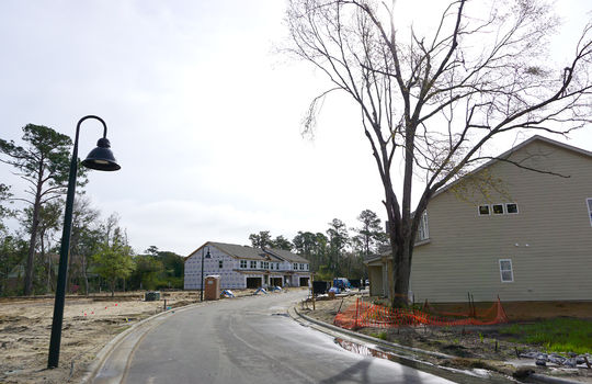 Shinnwood Townes - Example Townhomes Under Construction