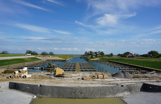 Salters Haven - Swimming Pool Under Construction