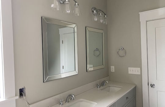 Master Bathroom with Mirrors