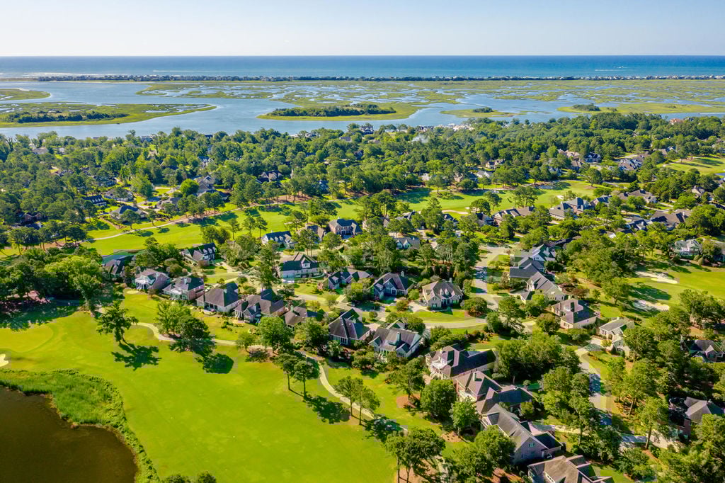 Aerial of Porters Neck Plantation