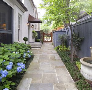 TMD Landscape Designs - Side Yard Walkway and Garden