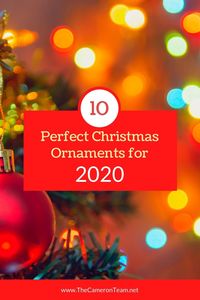 10 Perfect Christmas Ornaments for 2020