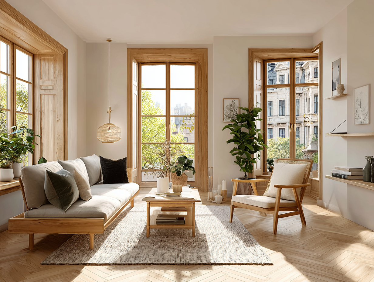 Japandi Style Living Room