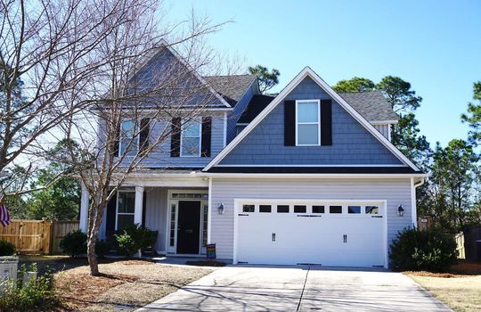 A two-story home in The Park at Willowick