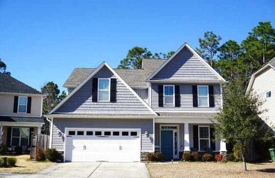 A two-story home in The Park at Willowick