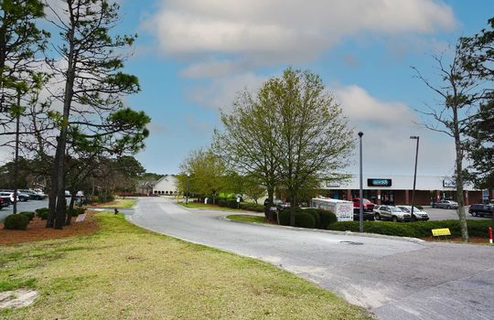 Entrance road of Winds Ridge