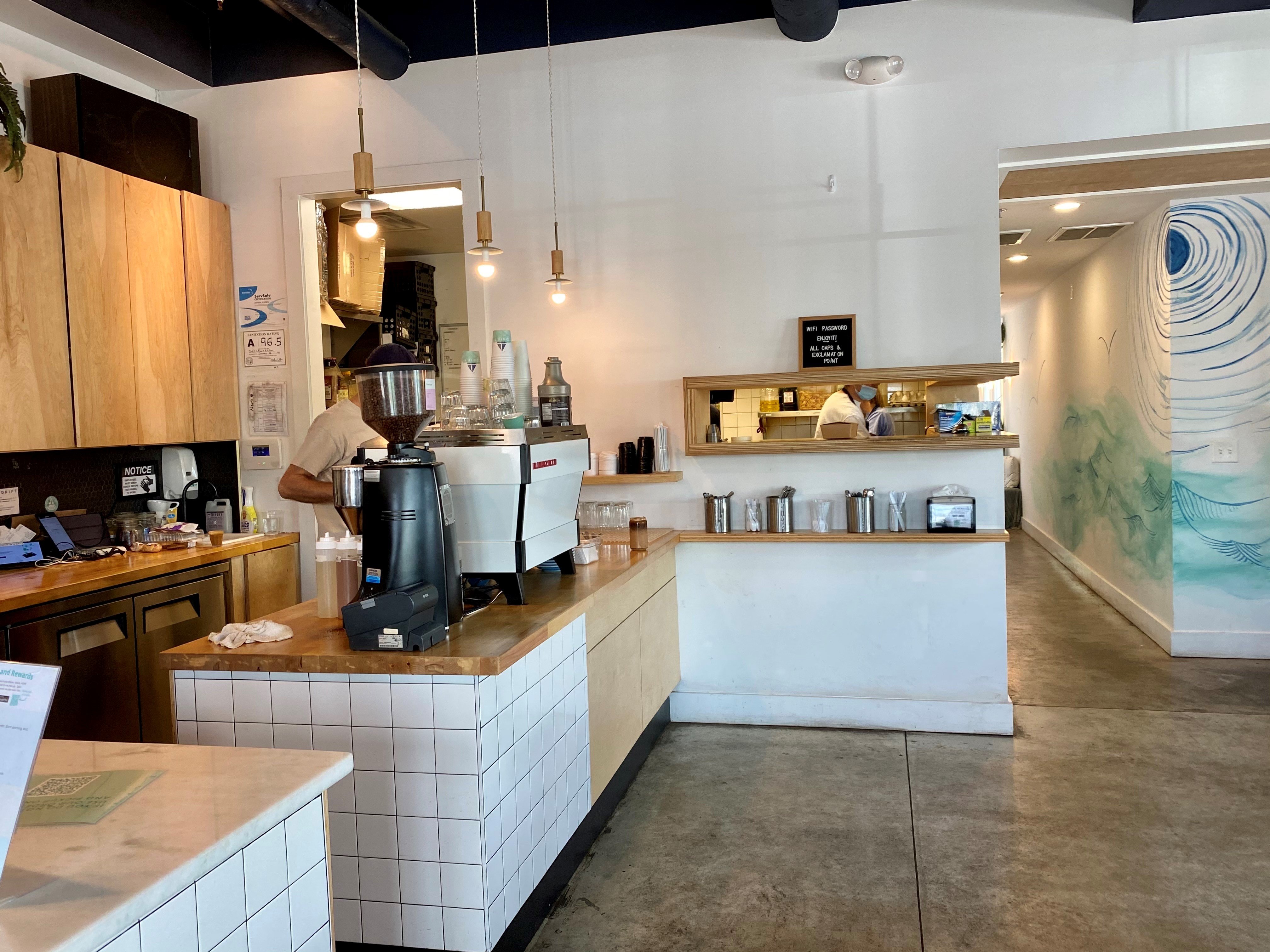 Drift Coffee and Kitchen Dining Room - Wilmington NC