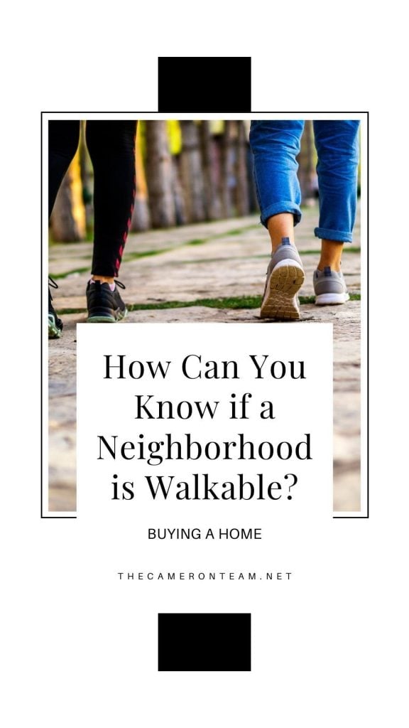 How Can You Know if a Neighborhood is Walkable